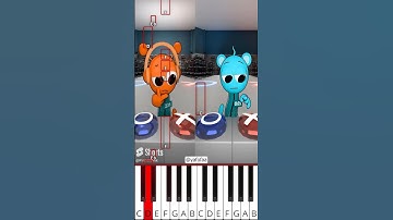 Incredibox Sprunki — Complex Voting Squid Game COMPLETE (@yafofaa) - Octave Piano Tutorial
