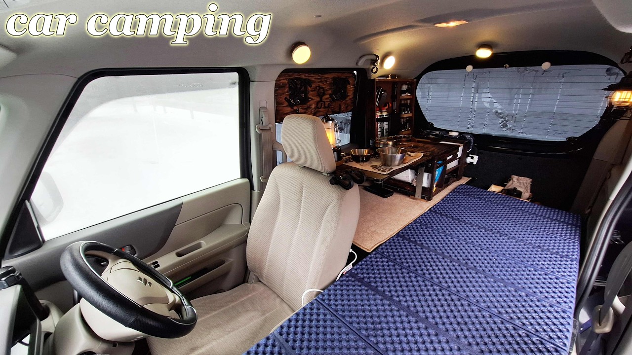 Замерзший серебряный мир. Всегда сплю в машине один