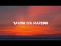 Lirik lagu bugis - taroni iya mapeddi ( wiwi anjani )