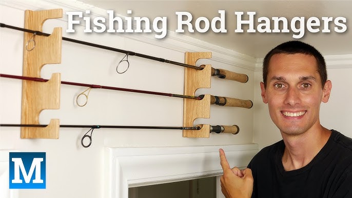 How to Make a Fishing Rod Rack for Only $25 