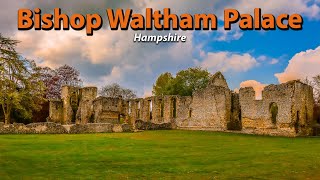 Bishops Waltham Palace - Once a splendid residences now a ruin!