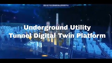 3D Digital Twin Management for Underground Utility Tunnels