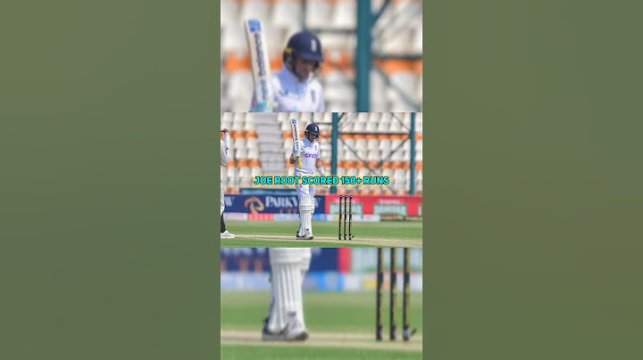 Eng vs Pak test | Joe Root and Harry Brook scored Century | #shorts