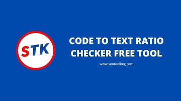 Code To Text Ratio Checker Free Tool by SEO Tool Keg