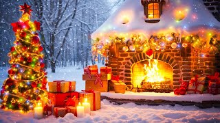 ?Top Relaxing Christmas Music 2024 ?? Healing Christmas Sleep Music ❄️ Winter Christmas Fireplace