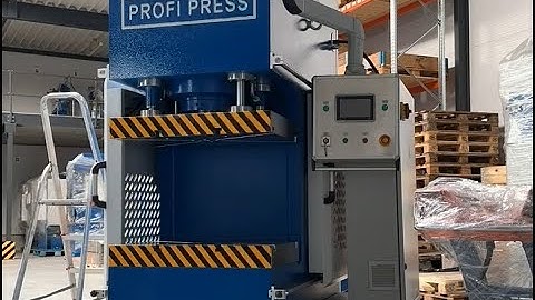 C-frame press (100 ton) unboxing - RHTC