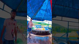 BaellaCaio Waterslide parkour free running PoV 🥳 #playground #waterpark #slide #shortslife