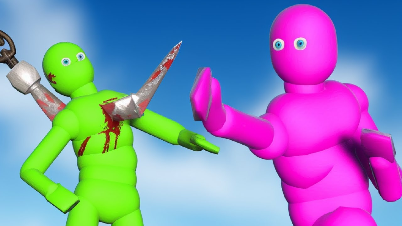 Realistic AI Combat Simulation Featuring Dynamic Active Ragdoll Physics ...