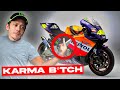 Perch Valentino Rossi ha SFANC*LATO Honda??