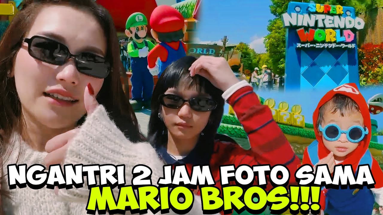 AYU TING TING SENENGIN ANAK DAN PONAKAN KE UNIVERSAL STUDIO JEPANG!!!