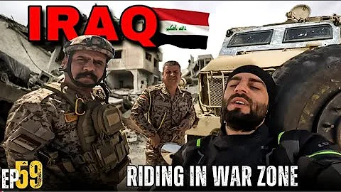 Riding My Motorcycle In War Zone In Iraq 🇮🇶 || Middle East On Bike From India 🇮🇳 | Ep-59 || The Umar