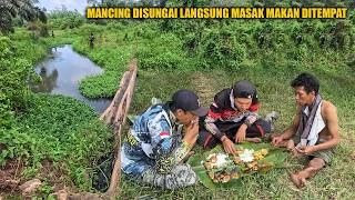 THE JOY OF RIVER FISHING: COOKING STRAIGHT ON THE SPOT