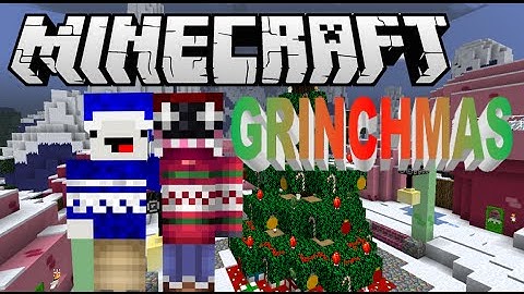 Minecraft Grinch-Mas Holiday Adventure Map with Graham!