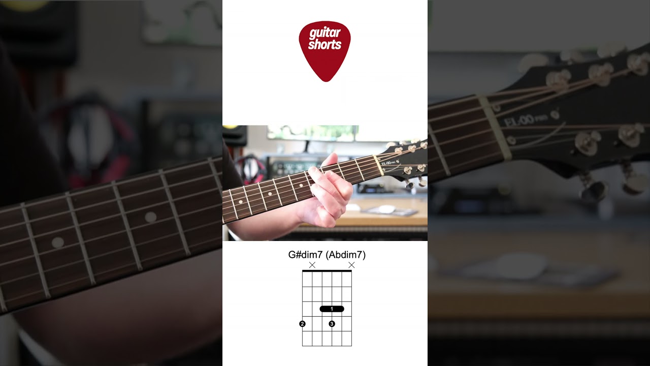 Guitar For Beginners G Dim7 Abdim7 Chord Shorts Youtube Guitar For Beginners G Dim7 Abdim7 Chord Shorts Youtube