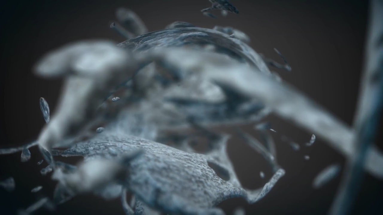 liquid particles liquid particles