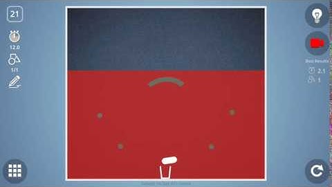 Check out how I solved level 21 in Brain It On! #BrainItOn