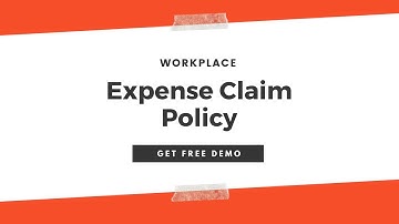 Employee Expense Claim Policy Template | Sentrient
