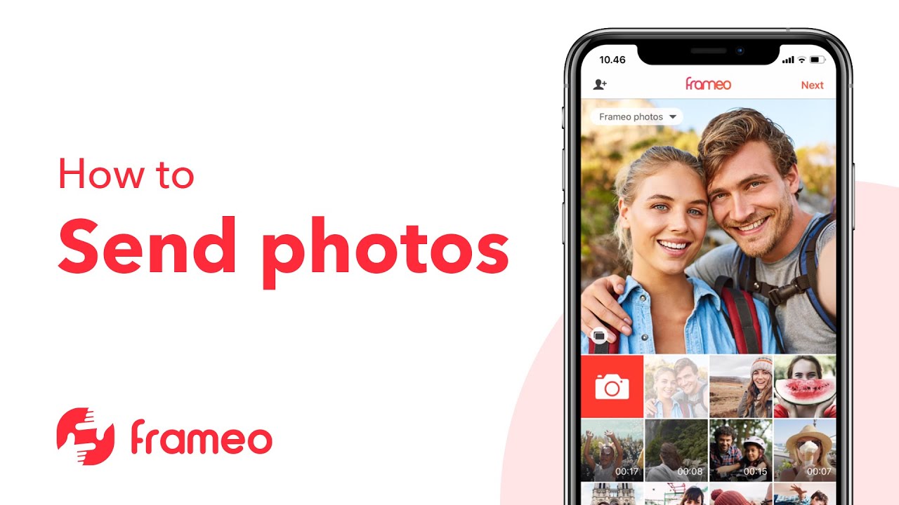 Frameo - How to send photos π¬π§ - YouTube