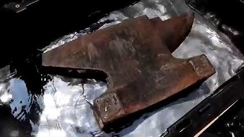 Mercury is so dense an iron anvil floats in it. ⛓