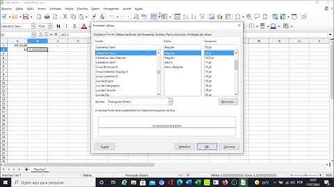 30. LibreOffice Calc com o NVDA: Formato de moeda e casas decimais após a vírgula.