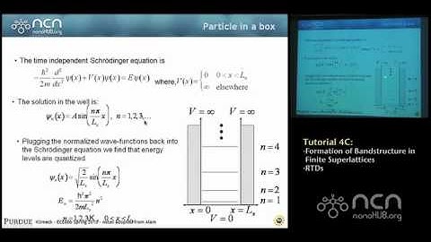 Tutorial 4c: Formation of Bandstructure in Finite Superlattices (Exercise Session)