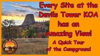 Stopping at the Devils Tower KOA on the Way Back to Tennessee