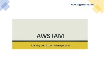 AWS Identity And Access Management (IAM) User Groups & Role | AWS Training Videos | SuggestCloud