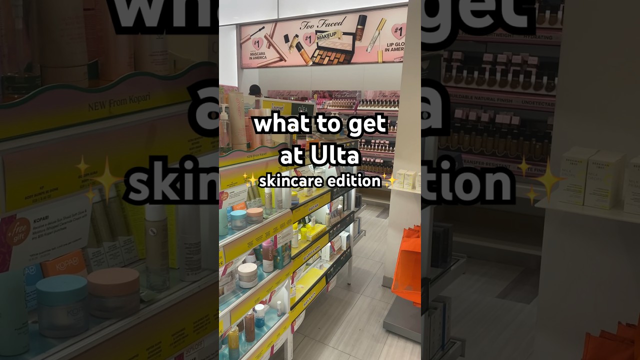 Skincare favs at Ulta🧡 