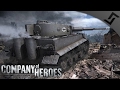 4-Man COOP Defense! - Company of Heroes - Operation Stonewall Germany Gameplay