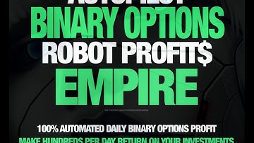 Make Money With Binary Options Robots 100% Autopilot $300 Per Day Proof Guide