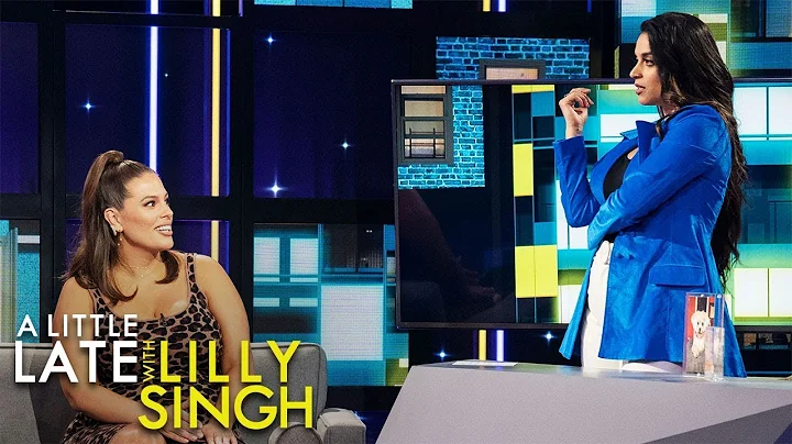Ashley Graham Teaches Lilly How to Pose Like a Model