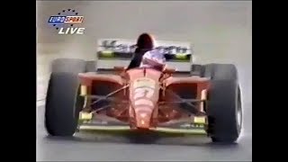 Some moments of jean alesi, 1995 ferrari v12