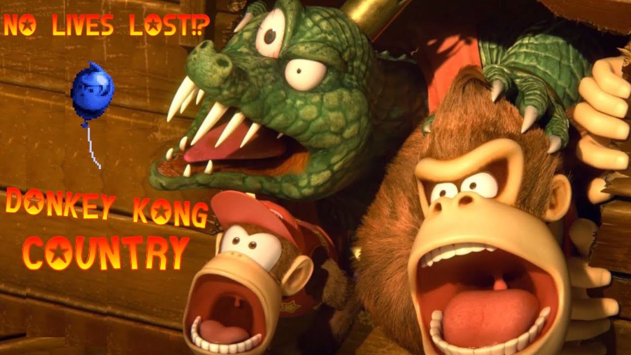 Donkey Kong Country NO Death 55min YouTube