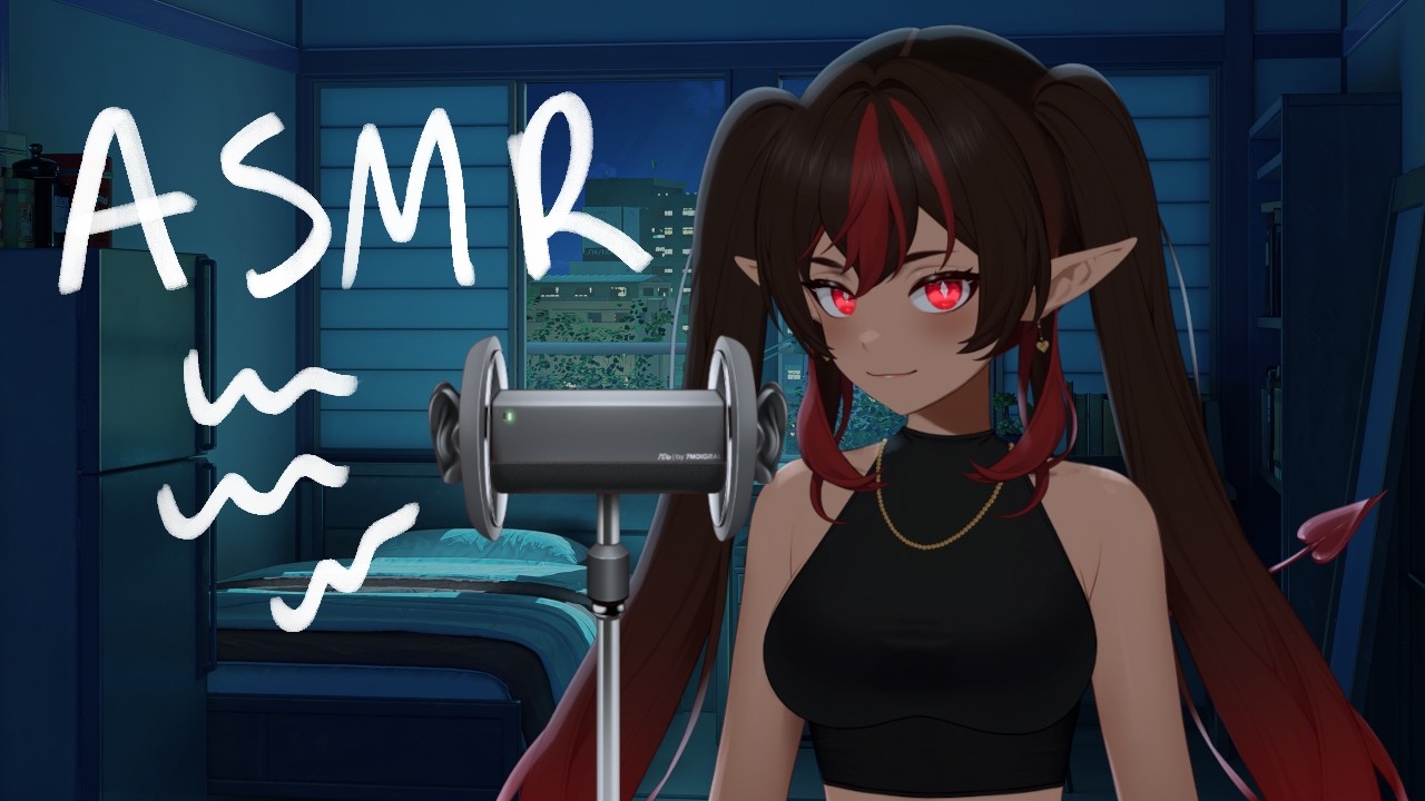 (3dio asmr) relax and chat with me :) [VOD]