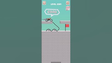 Draw bridge puzzle game level 2351 #drawing #game #Shorts