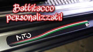 Battitacco esterno personalizzato! Alfa Romeo MiTo 🐍