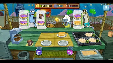 SpongeBob: Krusty Cook-Off (by Tilting Point) - free casual game for Android and iOS - gameplay.