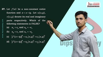 CSIR NET Maths June 2021 - Q.ID. 481 (16 FEB 2022) | Complex Analysis | Question Discussion