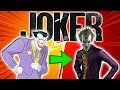 The evolution of the batman arkham joker