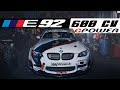 La M3 e92 V8 compresseur G-Power : 600 chevaux et beaucoup de violence !