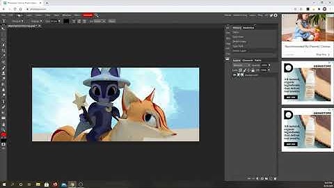 Image Resizing Adding Text in PhotoPea.com