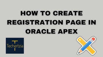 Oracle Apex 22.1.3 || HOW TO MAKE REGISTRATION PAGE IN ORACLE APEX