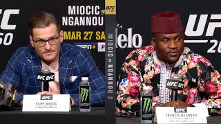 UFC 260: Миочич vs Нганну 2 - Пресс конференция