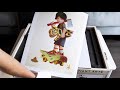Avant Arte - James Jean x Haroshi "Trespassers" print unboxing