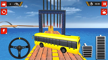 Impssible Bus Stunt Driving - Gameplay Walkthrough Part 2 (iOS,android)