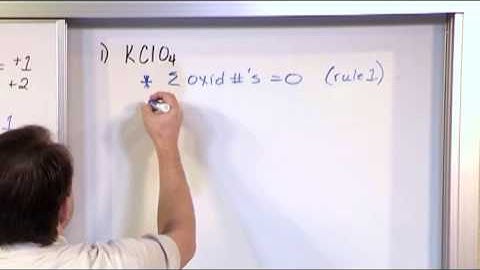 Finding Oxidation Numbers - Chemistry
