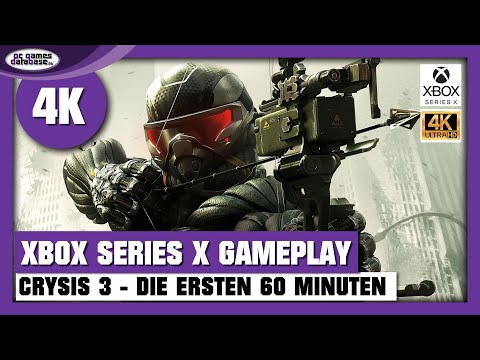 Crysis 3: Die ersten 60 Minuten | Gameplay in 4K AUTO HDR Xbox Series X | PC Games Database