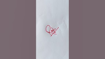 Raj💕 name signature|#diy #signwriting #handwriting #signature #trending #youtubeshorts #shorts #art