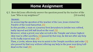 SPM Bible Knowledge   Lesson 16