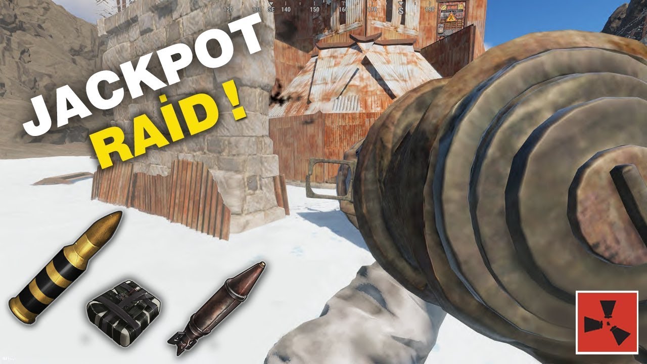 Rust Jackpot Raid Rockets RUST TÜRKÇE - JACKPOT RAİD - BÜYÜK VURGUN!!! - YouTube